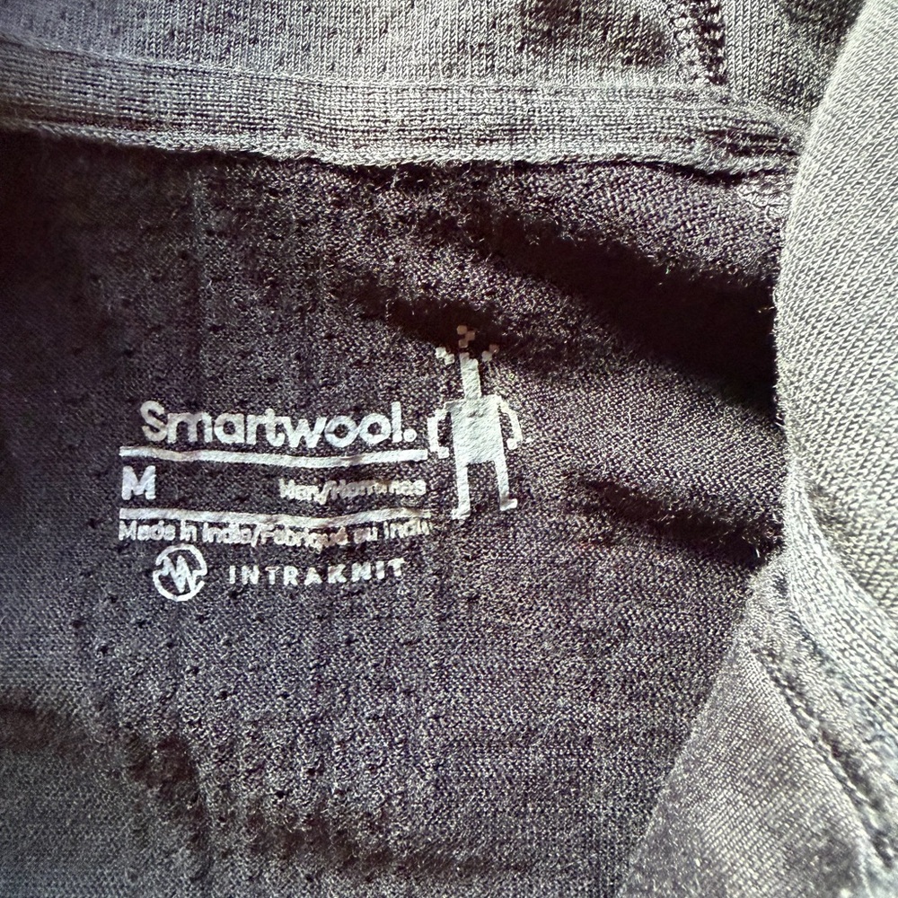 Smartwool Black hooded fleece - Picture 4 of 4
